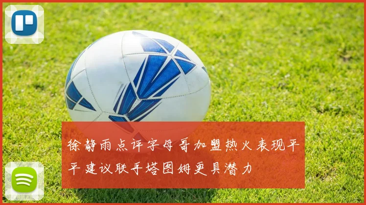 徐静雨点评字母哥加盟热火表现平平建议联手塔图姆更具潜力